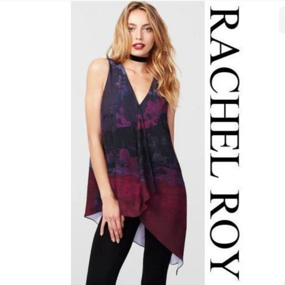 DIVORCE CLEARANCE-TAKING OFFERS Rachel Roy Dark Mulberry Combo - Picture 3 of 13